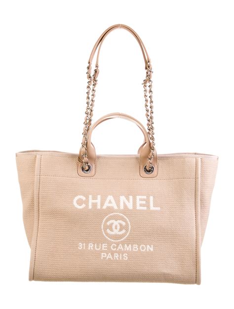 chanel deauville tote price 2022|Chanel deauville tote for sale.